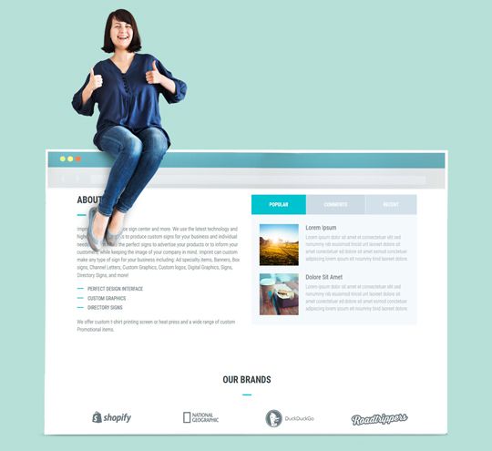 Printing  Service  Website | Techscooper