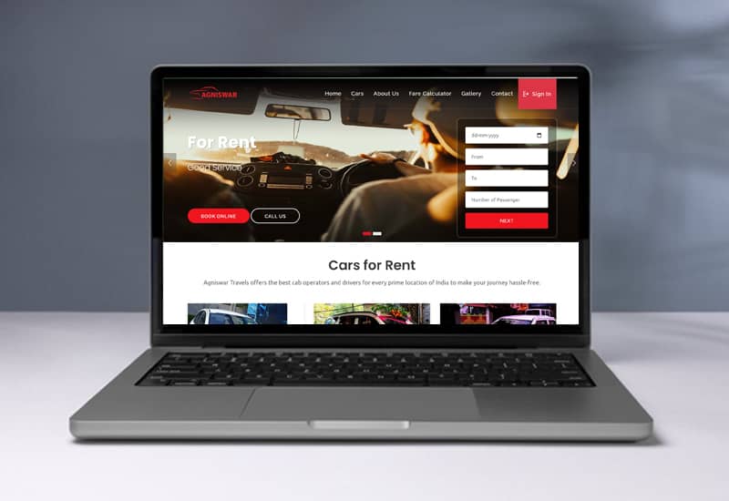 Car Rental Booking Website & Portal | Techscooper