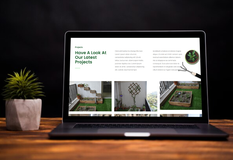 Gardening & Landscaping Website Design | Techscooper