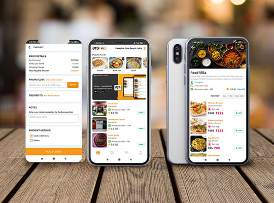 ATS Food | Food Order & Delivery Mobile App | TechScooper