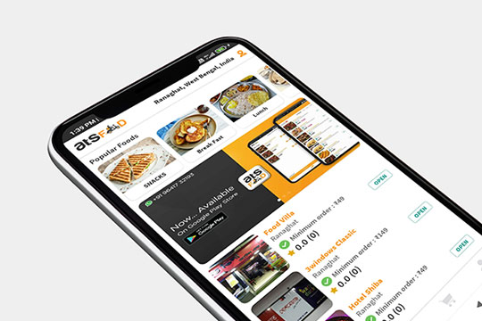 ATS Food | Food Order & Delivery Mobile App | TechScooper