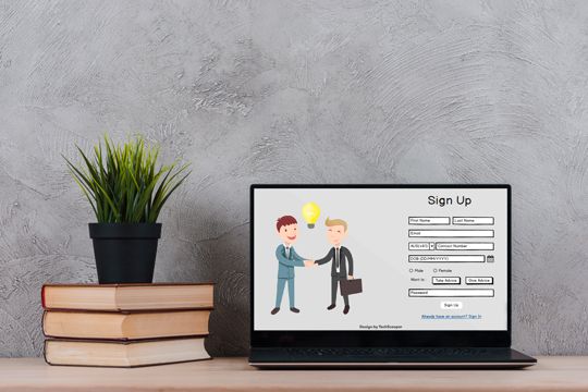 Job Portal | Wireframe | Techscooper