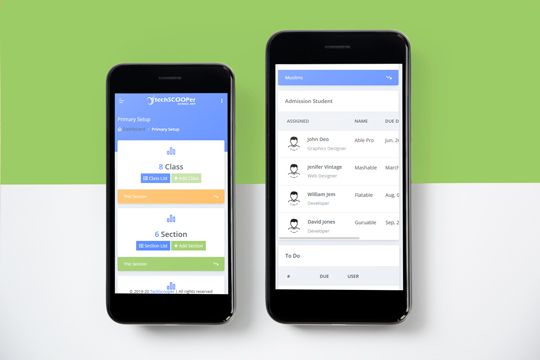 School Management System | CRM | Techscooper